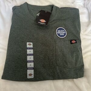 Grey men’s Dickies short sleeve pocket tee size medium